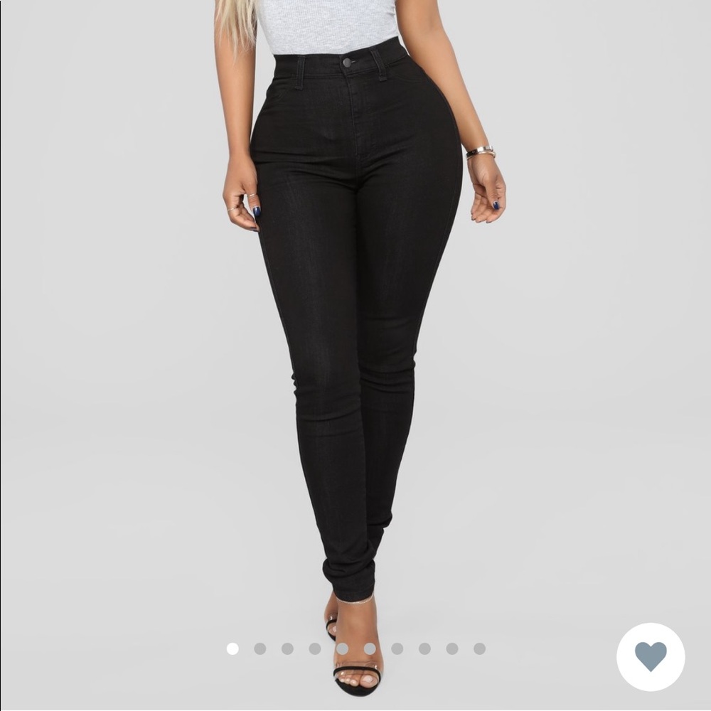 Classic high waist skinny jeans